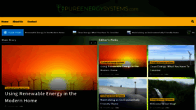What Pureenergysystems.com website looks like in 2024 