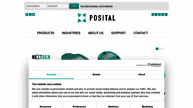 What Posital.com website looks like in 2024 