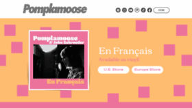What Pomplamoose.com website looks like in 2024 