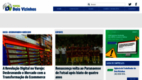 What Portaldoisvizinhos.com.br website looks like in 2024 