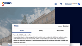 What Praha5.cz website looks like in 2024 