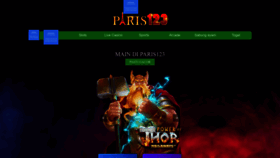 What Paris123.org website looks like in 2024 