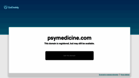 What Psymedicine.com website looks like in 2024 