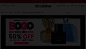 What Perfumania.com website looks like in 2024 