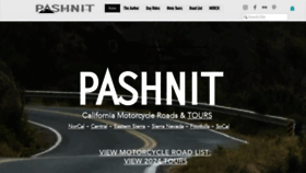 What Pashnit.com website looks like in 2024 