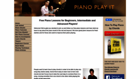 What Piano-play-it.com website looks like in 2024 