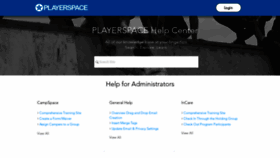 What Playerspace.net website looks like in 2024 