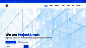 What Projectsmart.co.uk website looks like in 2024 