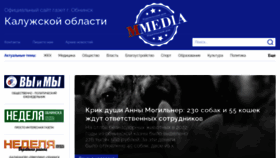 What Pressaobninsk.ru website looks like in 2024 