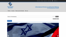 What Politische-bildung.de website looked like in 2024 (1 year ago)