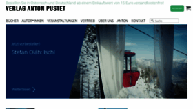 What Pustet.at website looks like in 2024 