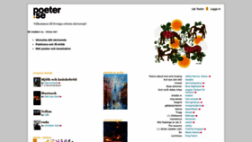 What Poeter.se website looks like in 2024 