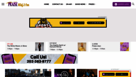 What Praisedc.com website looks like in 2024 