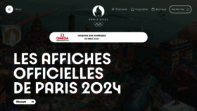 What Paris2024.org website looks like in 2024 