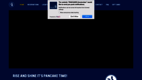 What Pancakes.amsterdam website looks like in 2024 