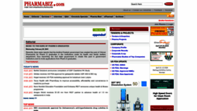What Pharmabiz.com website looks like in 2024 