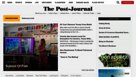 What Post-journal.com website looks like in 2024 