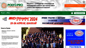 What Polyprofi.ru website looks like in 2024 