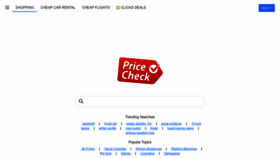What Pricecheck.co.za website looks like in 2024 