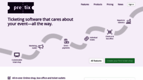 What Pretix.eu website looks like in 2024 