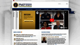 What Pmf.gov website looked like in 2024 (1 year ago)