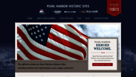 What Pearlharborhistoricsites.org website looks like in 2024 