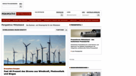 What Perspektive-mittelstand.de website looks like in 2024 