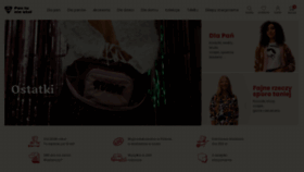 What Pantuniestal.com website looks like in 2024 