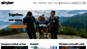 What Physio-control.com website looked like in 2024 (1 year ago)