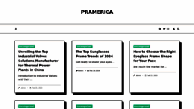 What Pramerica.us website looks like in 2024 