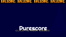 What Purescore.com website looks like in 2024 