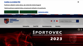 What Po-kraj.sk website looks like in 2024 