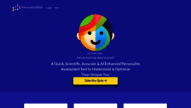 What Personalitydna.com website looks like in 2024 