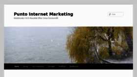 What Puntomarketing.se website looked like in 2011 (12 years ago)