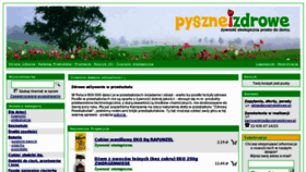 What Pyszneizdrowe.pl website looked like in 2011 (12 years ago)