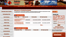 What Pmgsytendersmeg.gov.in website looked like in 2011 (12 years ago)