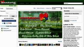 What Pencerahanhati.com website looked like in 2011 (12 years ago)