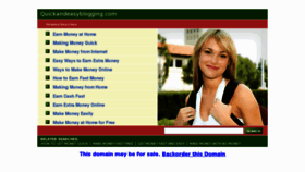 What Quickandeasyblogging.com website looked like in 2012 (11 years ago)