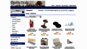 What Qualitydeals.com website looked like in 2013 (11 years ago)