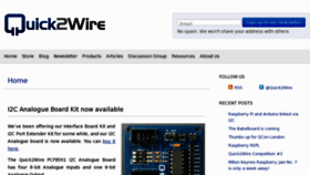 What Quick2wire.com website looked like in 2013 (11 years ago)