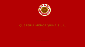 What Queseriamenorquina.com website looked like in 2013 (10 years ago)