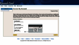 What Quickcardconnect.com website looked like in 2013 (10 years ago)