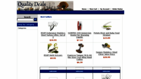 What Qualitydeals.com website looked like in 2013 (10 years ago)