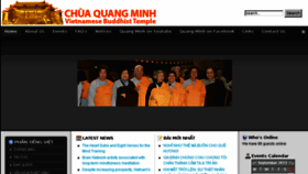 What Quangminh.org.au website looked like in 2014 (10 years ago)