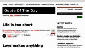 What Qoftd.com website looked like in 2014 (11 years ago)