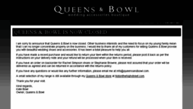 What Queensandbowl.com website looked like in 2014 (10 years ago)