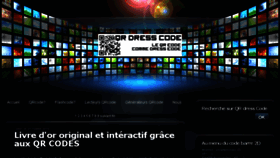 What Qrdresscode.com website looked like in 2014 (10 years ago)