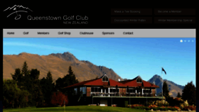 What Queenstowngolf.co.nz website looked like in 2014 (9 years ago)