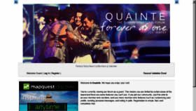What Quainte501.com website looked like in 2014 (9 years ago)