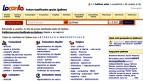 What Quilmes.locanto.com.ar website looked like in 2014 (9 years ago)